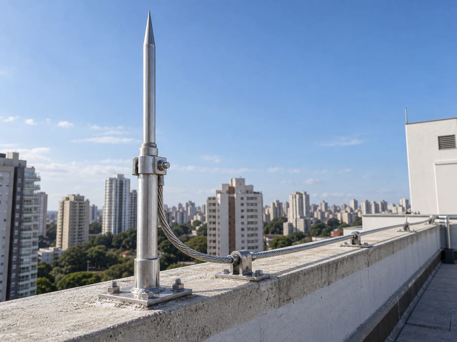 SPDA (para-raios) — JETA Engenharia