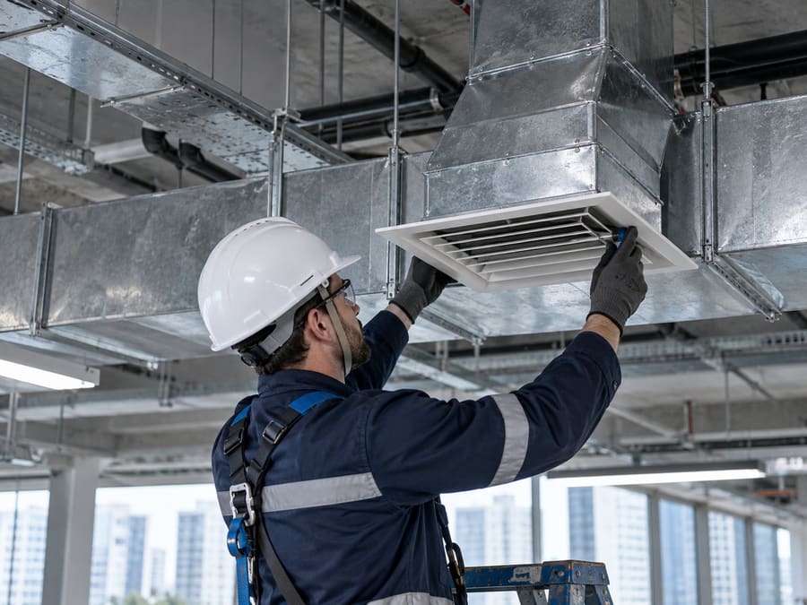 Ventilação e exaustão de ar — JETA Engenharia
