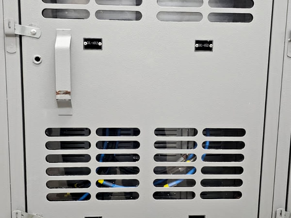 Centro de medição organizado pela JETA Engenharia.
